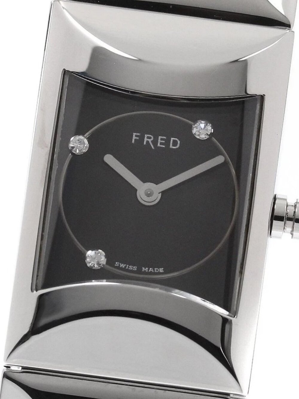 FRED R14-100 3P diamond black Dial Quartz Ladies Watch